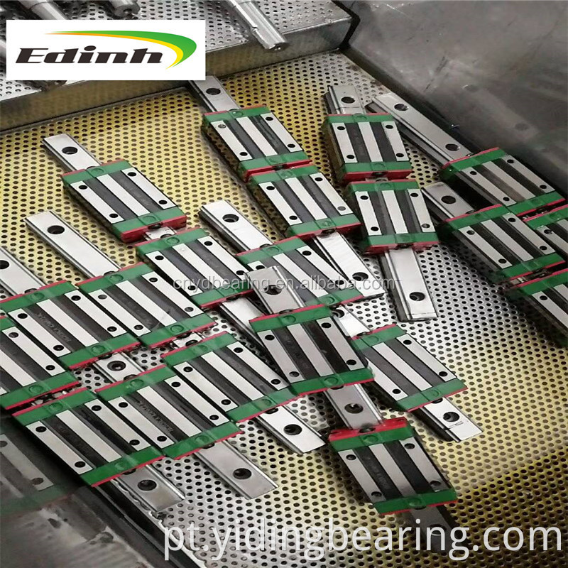 Trilho de rolamento linear Msb15 Msb25 Msb30 Msb35 Msb45 Msb55 usado para máquina de encadernação